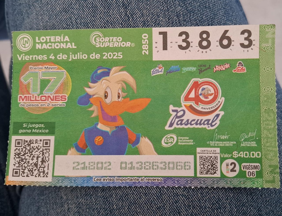 Billete Pascual